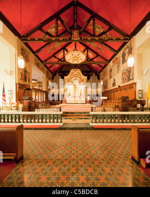 Basilique Cathédrale de Saint Augustine, Floride Banque D'Images