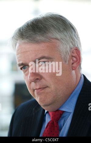 Rt. Honorable Carwyn Jones suis premier ministre du parti travailliste du Gouvernement gallois au Pays de Galles et l'Assemblée générale de Bridgend Banque D'Images