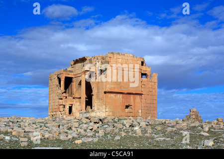 Arc romain, (195 AD), Haïdra, Tunisie, de Makthar Banque D'Images