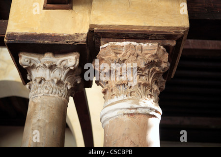 La mosquée Al Azhar, au Caire, Egypte Banque D'Images