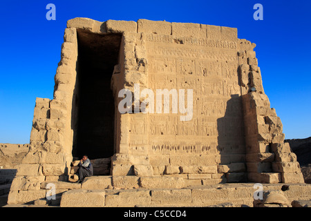 Temple de la naissance d'Isis, Dendérah, Egypte Banque D'Images