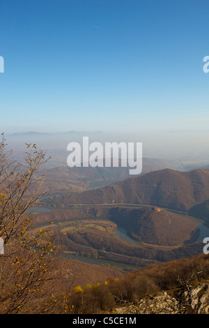 River Zapadna Morava, Serbie, Mountain Kablar, Jelica, Banque D'Images