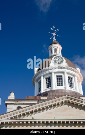 L'Ontario, Canada, à Kingston. L'Hôtel de Ville, considéré comme l'un des plus beaux bâtiments du xixe siècle au Canada. Banque D'Images