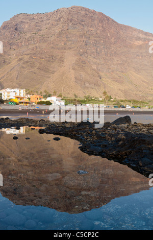 Valle Gran Rey à La Gomera, Îles Canaries, Espagne Banque D'Images