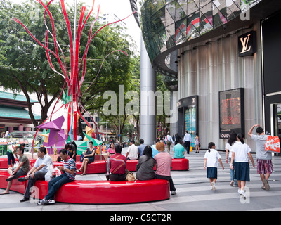 ION Orchard parvis, Orchard Road, à Singapour Banque D'Images