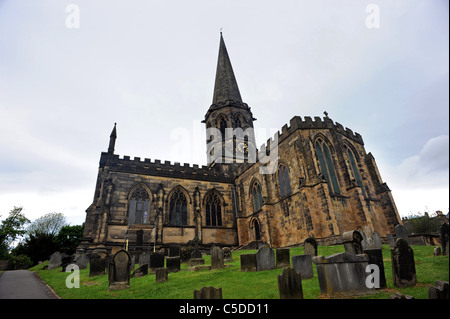 Tous les Saints de l'église paroissiale de Bakewell Banque D'Images