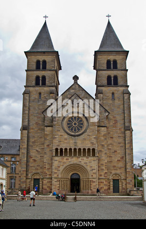 Basilique à Echternach, Luxembourg Banque D'Images