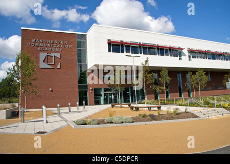 Communication Manchester Academy (Partenaires-, BT, Manchester College, M/C Conseil de ville) Harpurhey, Manchester, Angleterre, RU Banque D'Images