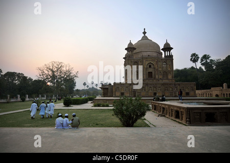 L'architecture moghole à Allahabad, Inde Banque D'Images