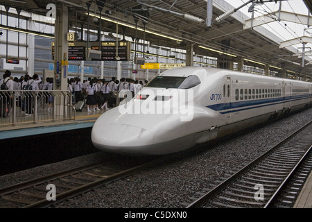 Shinkansen. Banque D'Images