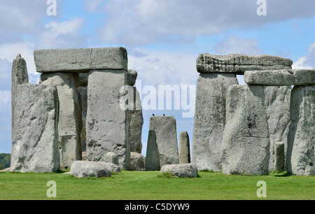 Stonehenge, en Angleterre 110707 70421  Banque D'Images