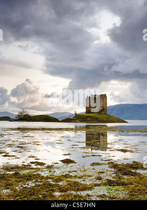 Château de Stalker, Argyll, Scotland, UK Banque D'Images