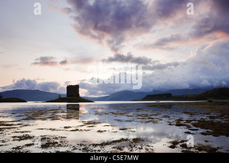 Château de Stalker, Argyll, Scotland, UK Banque D'Images