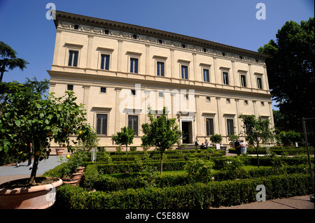 Italie, Rome, Trastevere, Villa Farnesina (Villa Chigi), jardin renaissance Banque D'Images