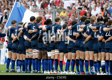 Equipe de France Coupe du Monde de Rugby 2007 FRANCE v Stade Vélodrome GÉORGIE / France Samedi 30 Septembre 2007 Banque D'Images