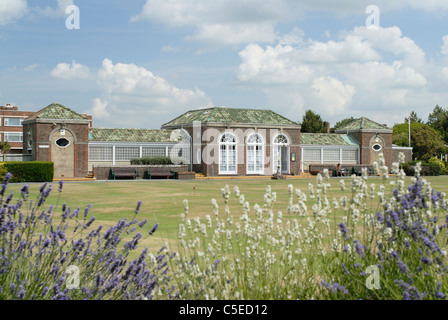 Worthing UK Marine Gardens Banque D'Images