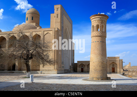 Mosquée et madrasa (1560-1563), Char Bakr près de Boukhara, Ouzbékistan Banque D'Images