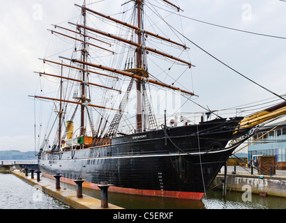 Le RRS Discovery (Scott's Antarctic Expedition navire), Dundee, basses terres centrales, Ecosse, Royaume-Uni Banque D'Images