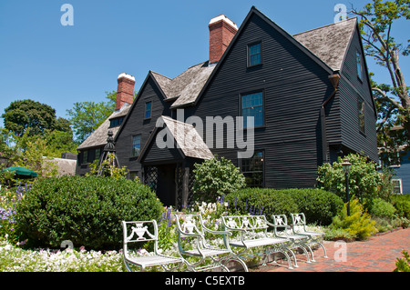 Maison de Seven Gables à Salem, MA, USA Banque D'Images