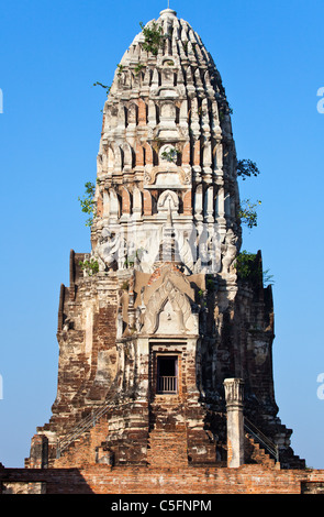 Wat Ratchaburana, Ayuthaya, Thaïlande Banque D'Images