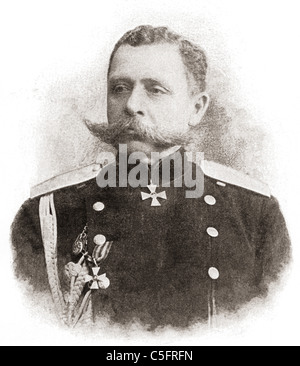 Paul von Rennenkampf, alias Pavel Rennenkampf Karlovich 1854 - 1918. Général russe. Banque D'Images