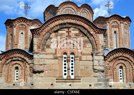 L'église Saint Georges, Staro Nagorichane près de Skopje, Macédoine Banque D'Images