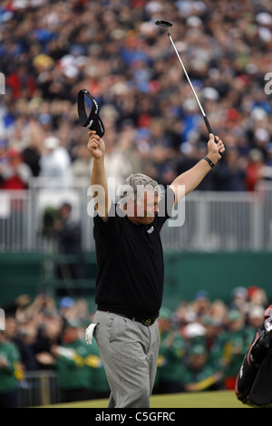 DARREN CLARKE RESPONSABLE OPEN 2011.ROYAL ST GEORGE'S SANDWICH KENT ENGLAND 17 Juillet 2011 Banque D'Images