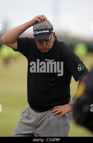 DARREN CLARKE RESPONSABLE OPEN 2011.ROYAL ST GEORGE'S SANDWICH KENT ENGLAND 17 Juillet 2011 Banque D'Images