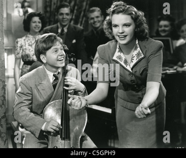 BABES IN ARMS 1939 MGM film avec Judy Garland et Mickey Rooney Banque D'Images