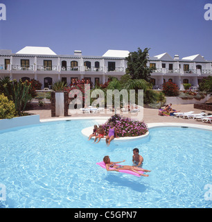 Sun Park Apartments, Playa Blanca, Lanzarote, îles Canaries, Espagne Banque D'Images