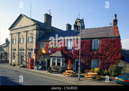 Le balai Coldstream - Hôtel et pub Banque D'Images