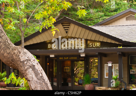 Big Sur Lodge, Pfeiffer Big Sur State Park, Big Sur, Californie Banque D'Images