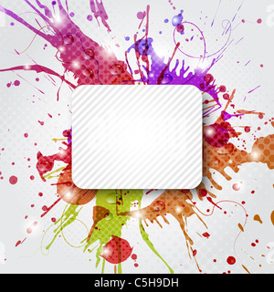 Abstract colorful background with copy space Banque D'Images