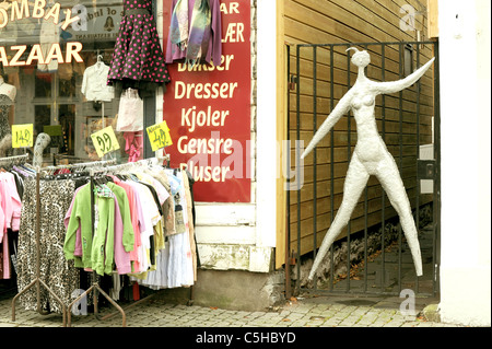 Boutique à Bergen, Norvège Banque D'Images