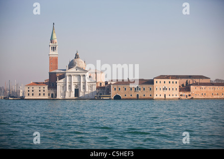 L'île de San Giorgio Maggiore, à Venise, Italie Banque D'Images