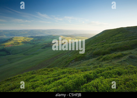 Hay Bluff dans les Montagnes Noires. Le Parc National des Brecon Beacons. Powys. Le Pays de Galles. UK. Banque D'Images