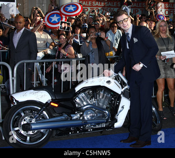 CHRIS EVANS Captain America : LE PREMIER vengeur. PREMIERE HOLLYWOOD LOS ANGELES CALIFORNIA USA 19 Juillet 2011 Banque D'Images