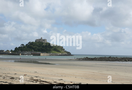 St Michael's Mount près de Cornwall Marazion Kernow England UK Banque D'Images