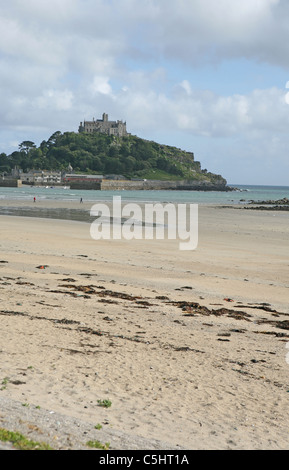 St Michael's Mount près de Cornwall Marazion Kernow England UK Banque D'Images