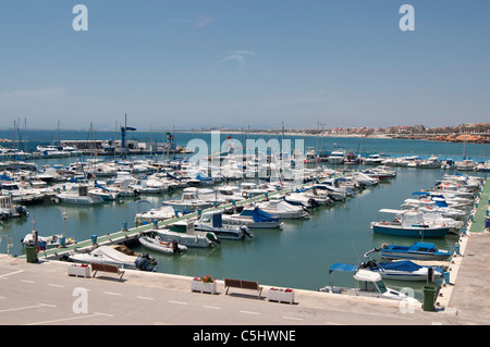 Marina De La Torre de la Horadada, dans la région de Murcie, dans le sud-est de l'Espagne Banque D'Images