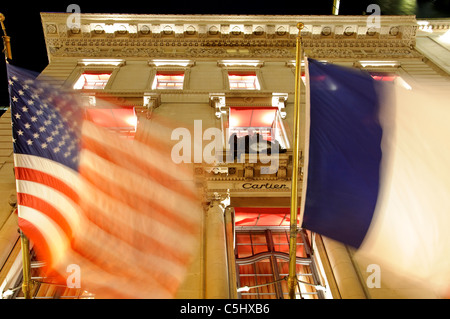 Cartier's Building, 5e Avenue, New York City Banque D'Images