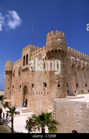 Citadelle de Qaitbay Banque D'Images