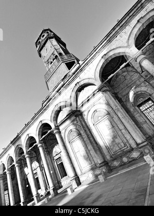 Mosquée d'Albâtre (mosquée Mohamed Ali ) à l'intérieur de la Citadelle - le Caire Islamique Banque D'Images