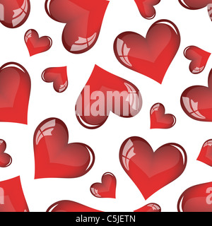 Abstract background Valentine jours. Vector illustration. Banque D'Images