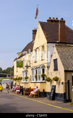 The Crooked Billet, Vieux Leigh-on-Sea Banque D'Images