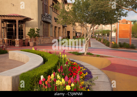 PF Changs dans le secteur riverain de Scottsdale, Scottsdale, Arizona. Banque D'Images