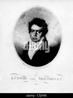 Ludwig van Beethoven Banque D'Images