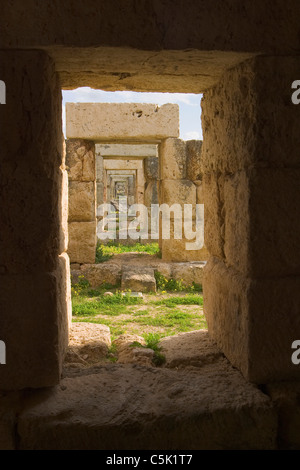 Les passages dans l'hippodrome, Tyr, Liban Banque D'Images