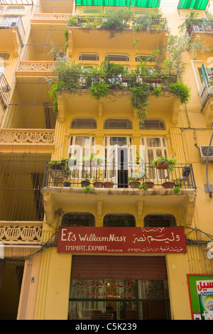 Bâtiment classique ancien, Beyrouth, Liban Banque D'Images