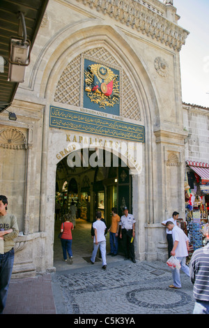 Nuruosmaniye porte d'entrée du Grand Bazar, Istanbul - Capitale Européenne de la Culture 2010 - Turquie Banque D'Images